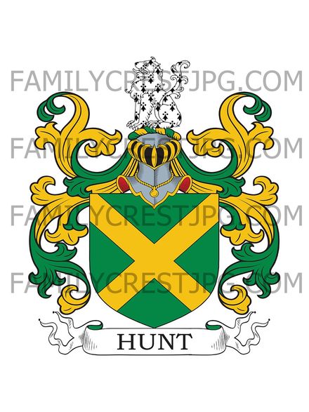 Hunt Family Crest