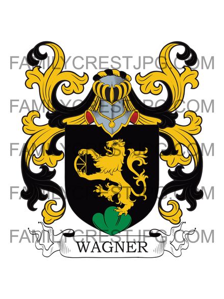 Wagner Family Crest - 1611