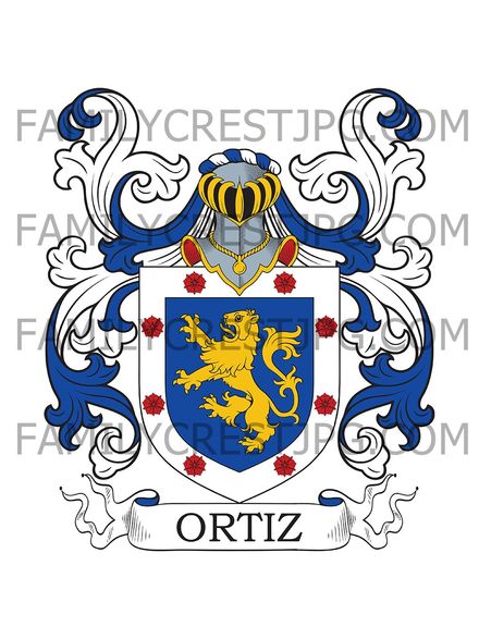 Ortiz Family Crest