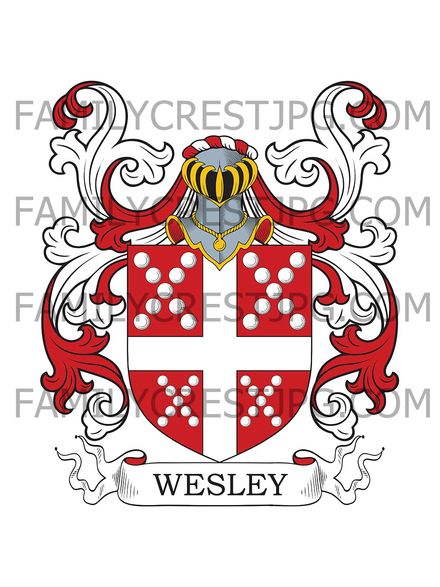 Wesley Family Crest
