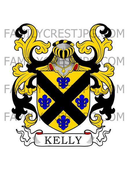 Kelly Family Crest - Scotland