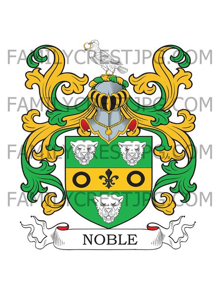 Noble Family Crest