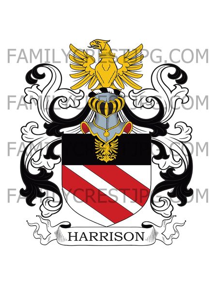 Harrison Family Crest - Dublin, Ireland