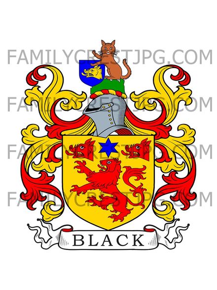 Black Family Crest