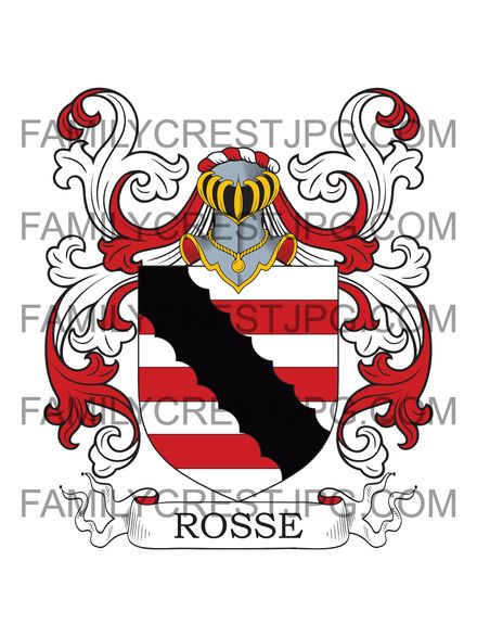 Rosse Family Crest