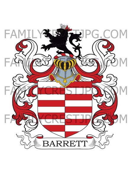 Barrett Family Crest