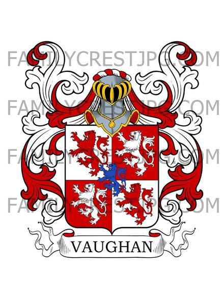 Vaughan Family Crest