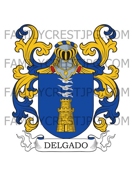 Delgado Family Crest