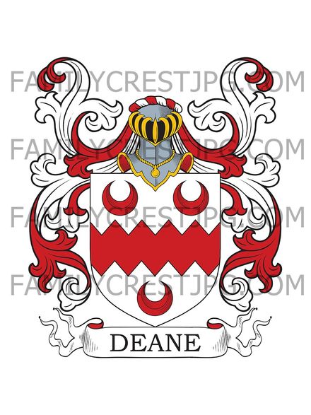 Deane Family Crest - Rutland