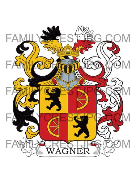 Wagner Family Crest - 1620