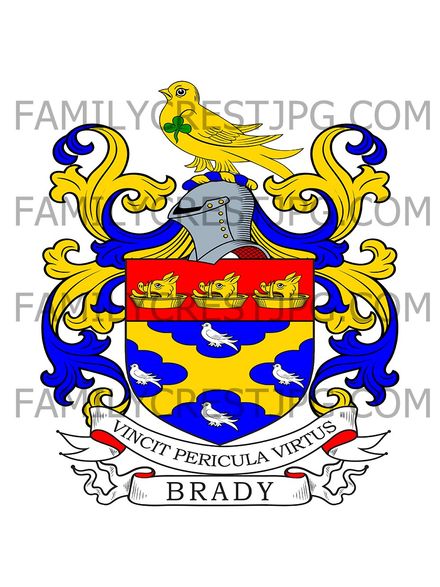 Brady Family Crest