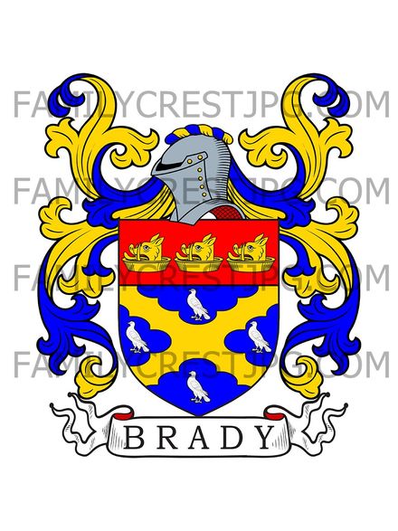 Brady Family Crest