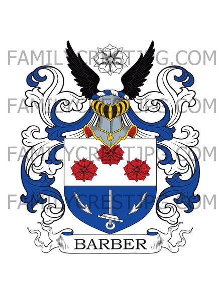 Barber Family Crest