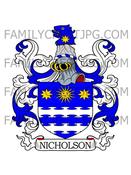 Nicholson Family Crest