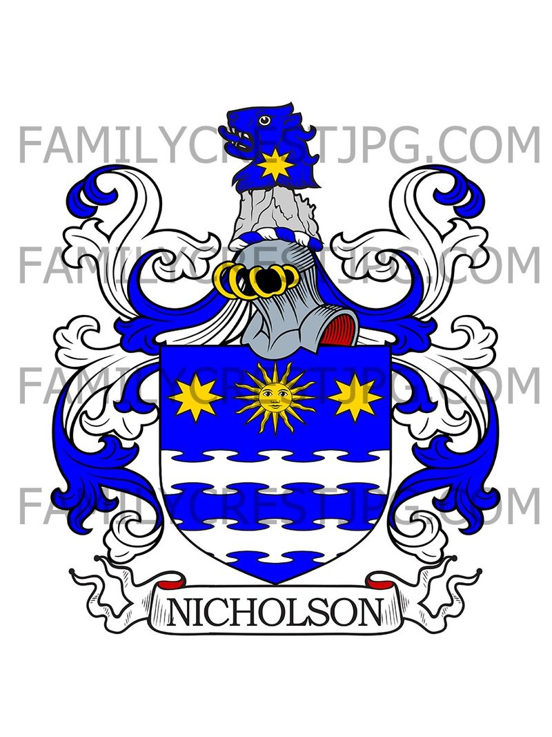 Nicholson Family Crest