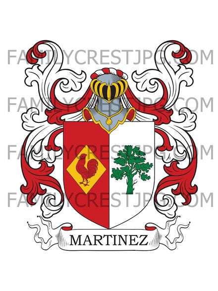 Martinez Family Crest