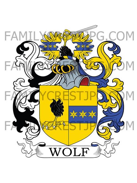Wolf Family Crest