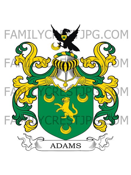 Adams Family Crest - Ireland