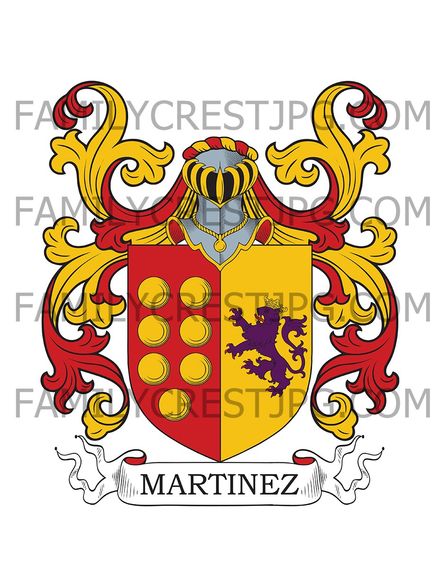 Martinez Family Crest