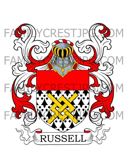 Russell Family Crest