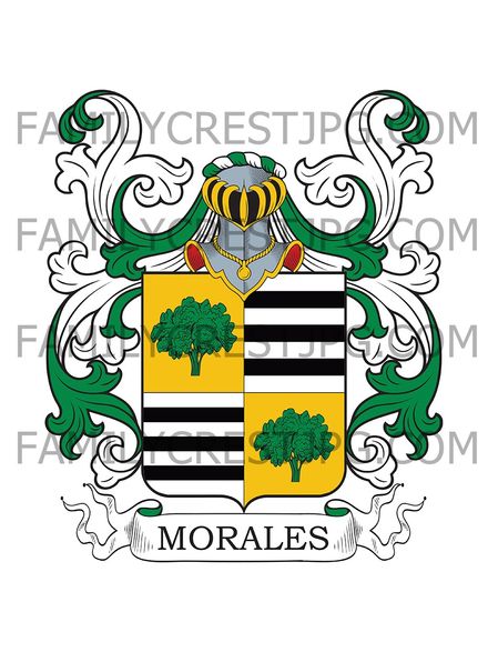 Morales Family Crest