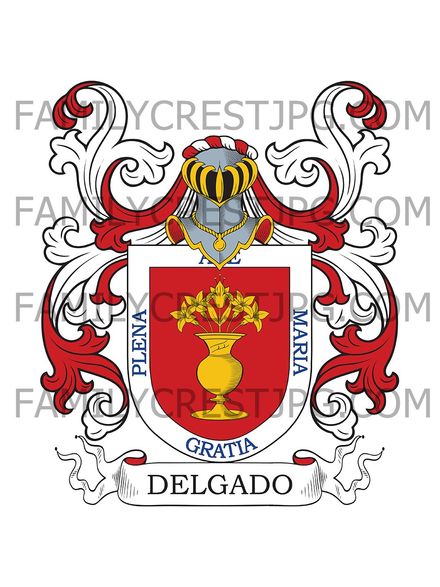 Delgado Family Crest