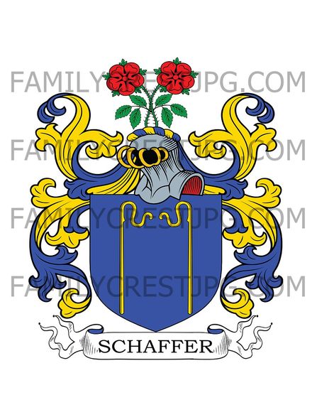 Schaffer Family Crest - Shaffer