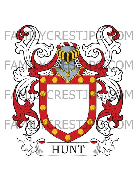 Hunt Family Crest
