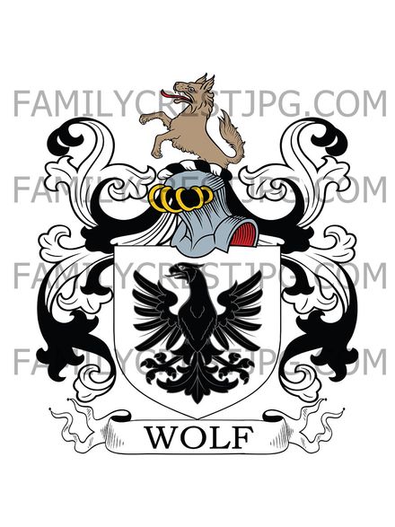 Wolf Family Crest