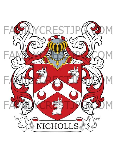 Nicholls Family Crest