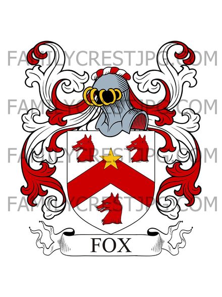 Fox Family Crest