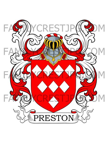 Preston Family Crest