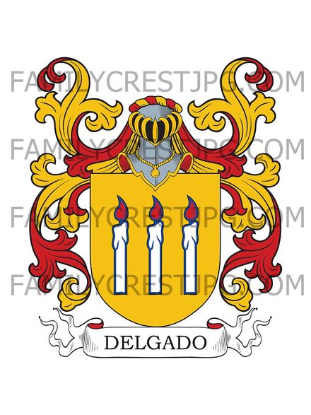 Delgado Family Crest