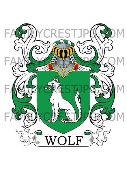 Wolf Family Crest