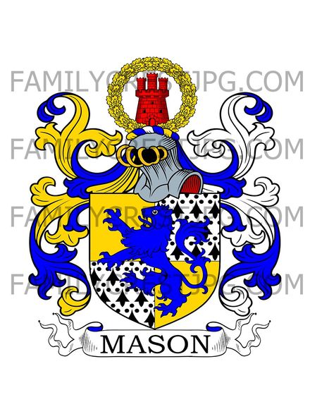 Mason Family Crest
