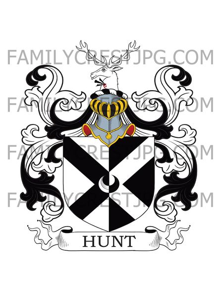 Hunt Family Crest