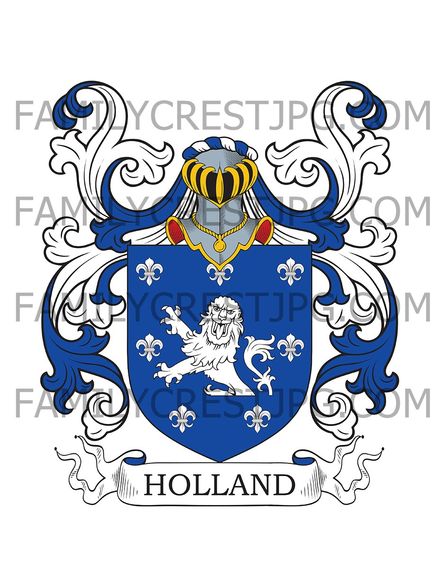 Holland Family Crest