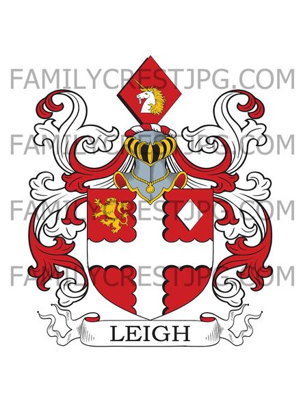 Leigh Family Crest