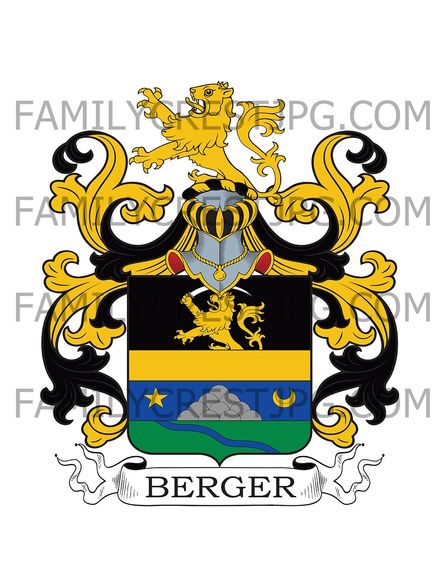 Berger Family Crest - Austria