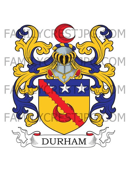 Durham Family Crest