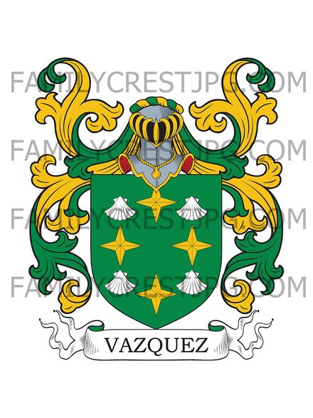 Vazquez Family Crest