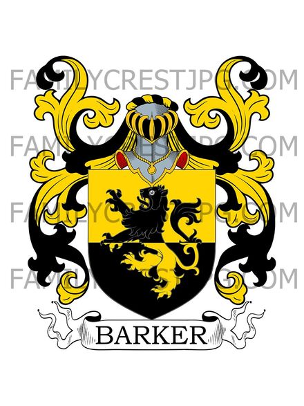 Barker Family Crest