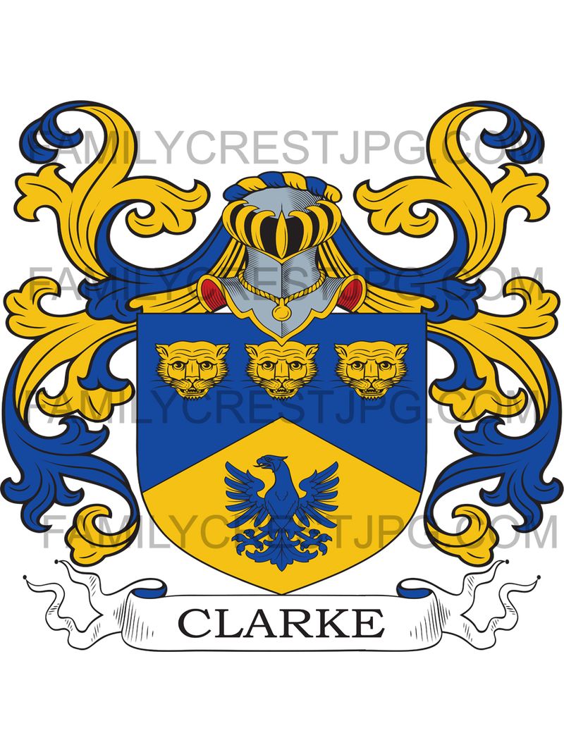 Clarke Family Crest