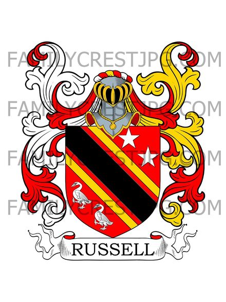 Russell Family Crest