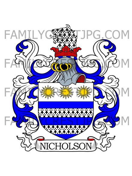 Nicholson Family Crest