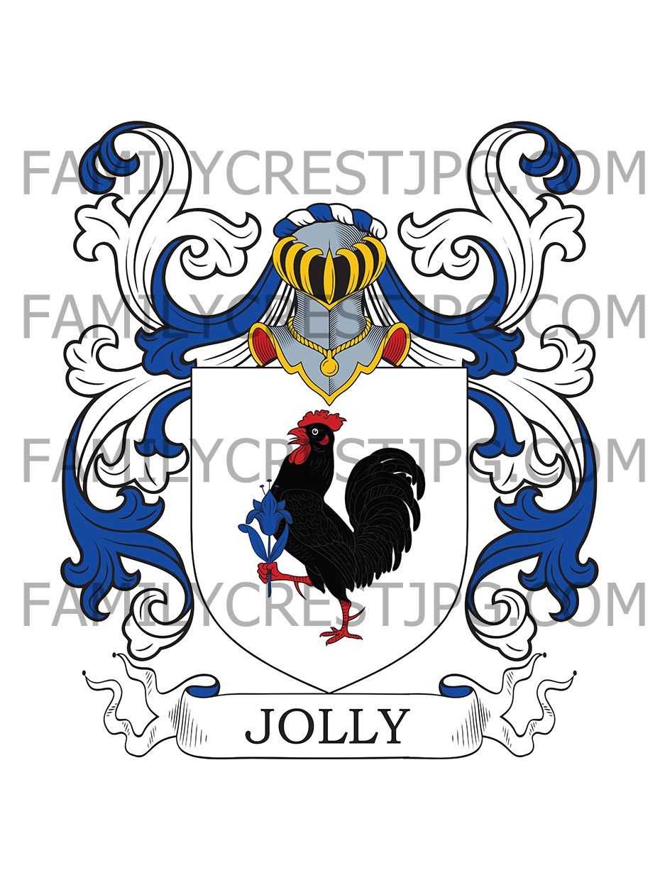 Jolly Family Crest - Nevers, France