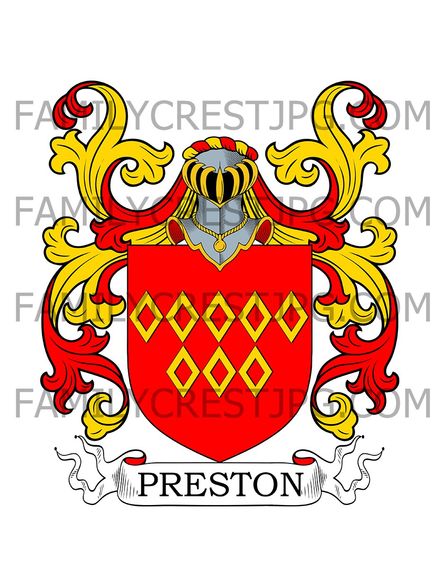 Preston Family Crest