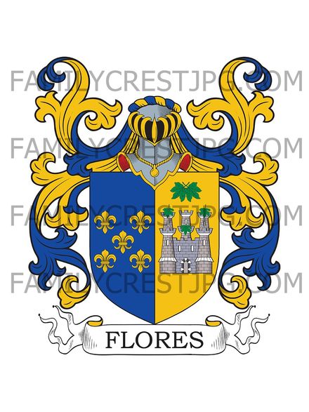 Flores Family Crest