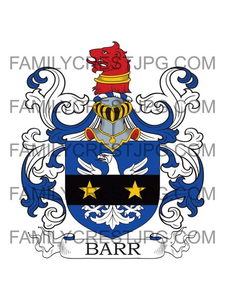Barr Family Crest