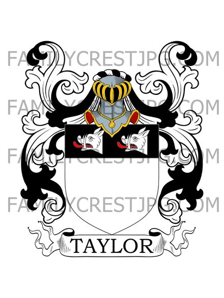 Taylor Family Crest - Ballyhaise, co. Cavan, Ireland